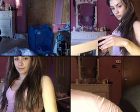 Flirtygirlyy getting her pussy to cum in cam recording 2017-04-18 045749