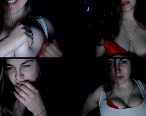 Crissheaven4u start off by giving some good head then pounding that pussy with this huge ass dick in cam recording 2017-04-24 030513