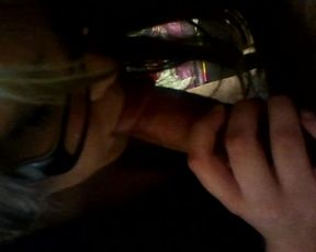 Teen licks boyfriend's cock