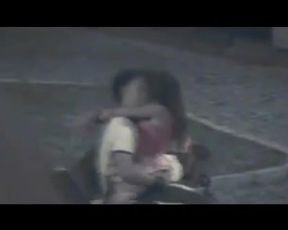 Pillados en el parque