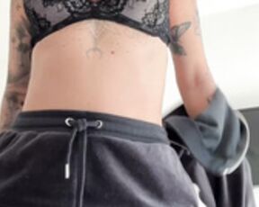 Caro Loesel undressing and teasing