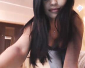 brunettte dildo tease