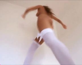 "Stockingz" Wild Nude Dance Strip ~ ℳāяia ℛȳαɓūśℎḵᴉƞā