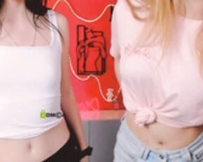 Isabella_misis & Lina_moone topless pvt