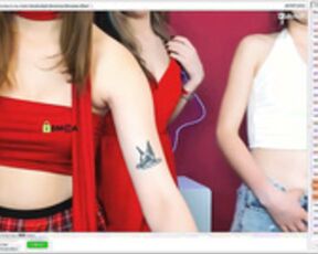 Arianaa_cat, lole_ti & lily_morty topless pvt