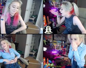 Goldengoddessxxx lots of titty and pussy play in cam recording 2017-06-27_085326