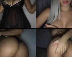 Claraa1 cock hardening solo in free cam recording 2017-08-16_131507