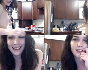 Evelynclaire riding her big toy in her ass in cam recording 2017-09-12_074708