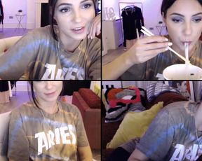 CrazyM_ cream running down her ass and from her pussy in free cam recording 2017-09-10_021600