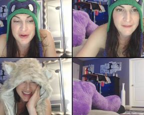 JALYN slowly strip out of her clothes and then play with her ass with her fingers in free cam recording 2017-09-02_082135
