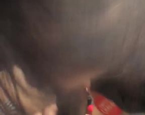 Restaurant Slut fucks in the woods