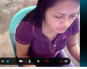 Deznudandola Por Skype Segunda Parte