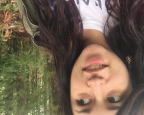 kezia420 cums at school part 1