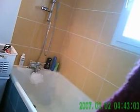 Spying With Hidden Webcam My Sister