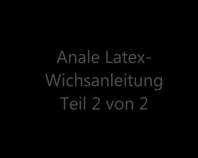 MareikeFox - Anale Latex-Wichsanleitung