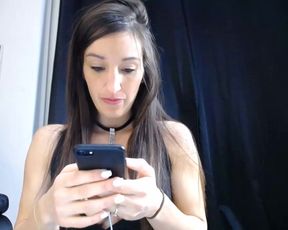 sexy tits brunette beauty mast facial