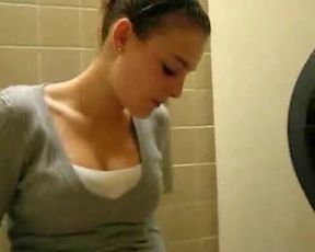 Enigma Epiphany at the school toilet masturbation