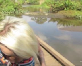 JanaFox Outdoor Blowjob in private premium video