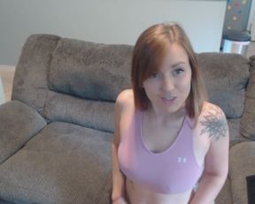 Shesleah Scarlet Plays With Leah As She Pumps in private premium video