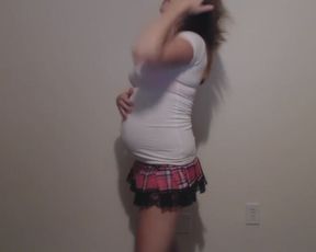 Shesleah 35 Wks Pregnant With Quads in private premium video