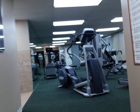 Candiecane Candiecane Stop 292 Public Gym Trash Can Pee in private premium video