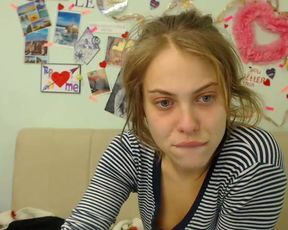 sweet gf cum filled mouth