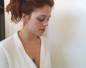 mollydoll red lipstick fetish application