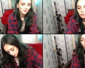Doll_Tattoo goes solo on webcam in free cam recording 2018-09-15_201552