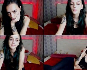 Doll_Tattoo lathering up my tits in free cam recording 2018-09-13_194246