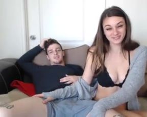 perfect titty beauty cock suck facial swallow