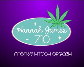 Hannahjames710 intense hitachi orgasm