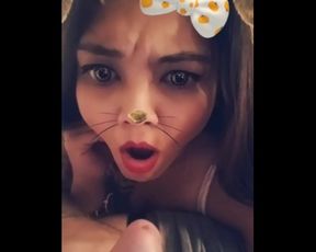 The SLUT comes out when u SURPRISE an ASIAN COCK SUCKER with a HARD COCK