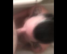 Shower Head before getting Fucked and Cum on