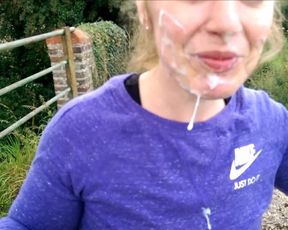 Uni Girl Loves Risky Fucks Church, Picnic Area, Bridge & Facial Reward