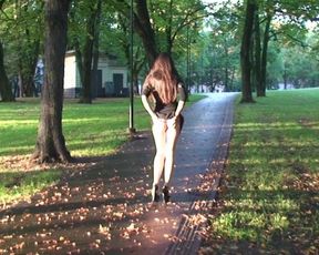 Walking in the Park, Showing my Ass