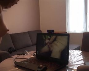 Il Ejac Pour Moi En Cam