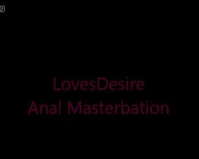 Lovesdesire Anal Masturbation 18cams.org
