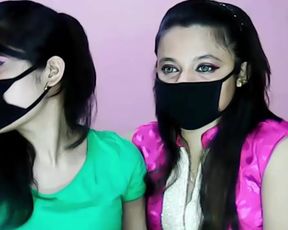 2 Indian Girls Cam Show