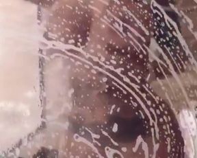 Brittanya Razavi shower