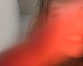 little naked blondy mast in bed