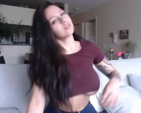 curvy brunette / it is hard to come up with titles