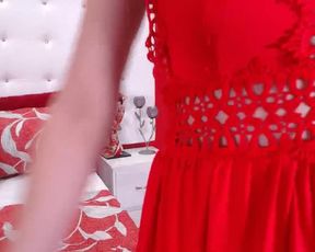 KarenDuval red dress part2