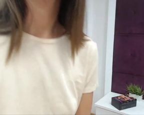 AdrianaMeloo perky nipples under shirt