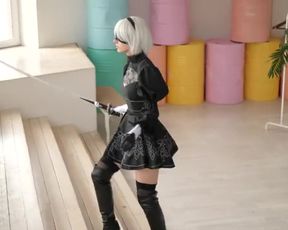 Purple Bitch - 2b and her Perfect Ass