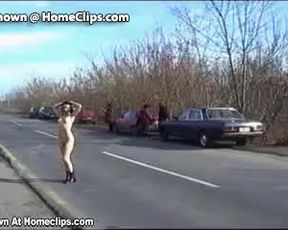 Naked on the road 3