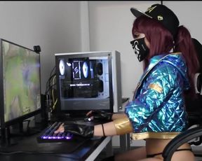 KDA Akali Cosplay Sex