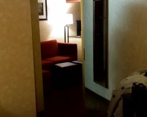 Hotel room with tattooed kinky girl -anal