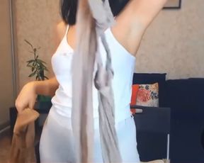 1arabicvirgo PLAY WITH PANTYHOSE