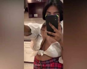 School Girl withBig Boobs Exposed