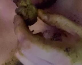 Scat whore close up